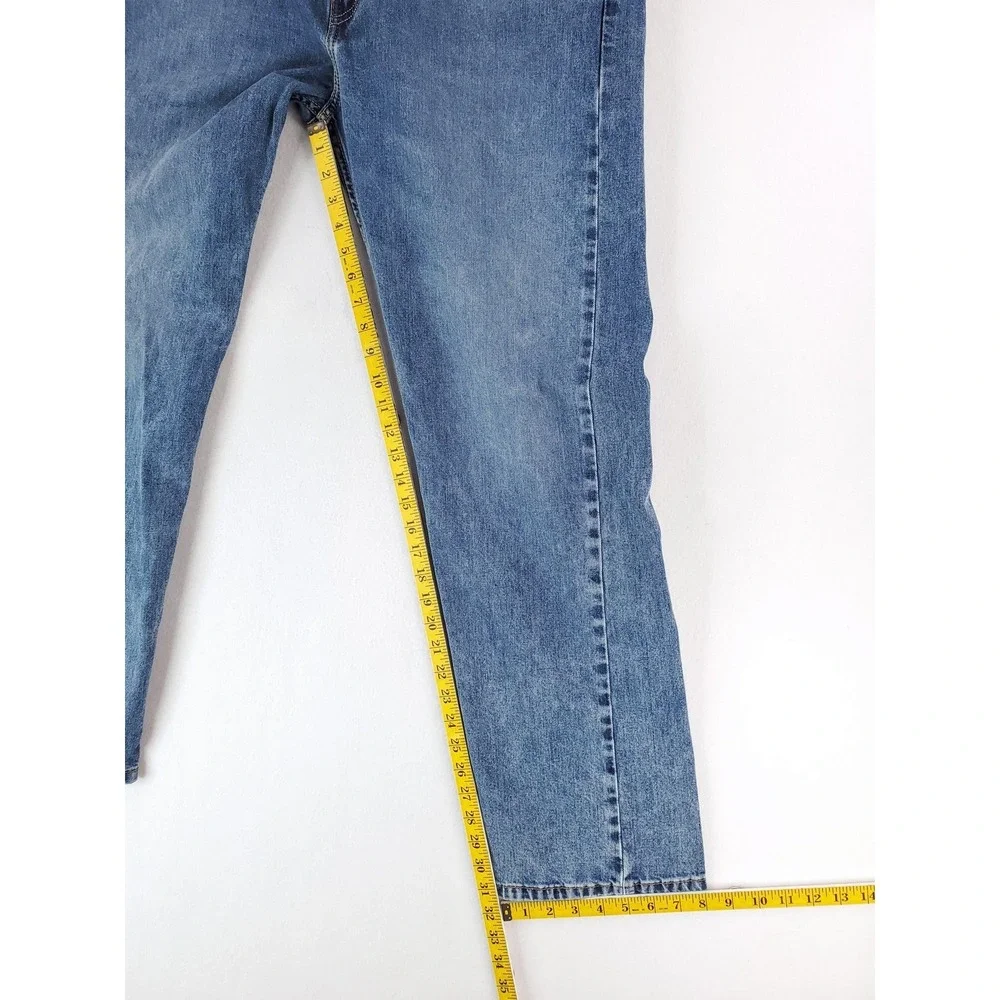 Levis 505 Jeans Mens 38x32 Blue Denim Straight Fit Medium Wash 505-1936 Classic